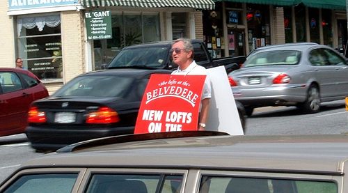 Sandwich board